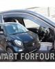 ΑΝΕΜΟΘΡΑΥΣΤΕΣ ΓΙΑ RENAULT TWINGO 5D 2014+ / SMART FORFOUR 453 5D 2014+ ΖΕΥΓΑΡΙ ΑΠΟ ΕΥΚΑΜΠΤΟ ΦΙΜΕ ΠΛΑΣΤΙΚΟ HEKO - 2 ΤΕΜ..