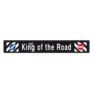 ΛΑΣΠΩΤΗΡΑΣ ΦΟΡΤΗΓΟΥ 3D KING OF THE ROAD ΜΑΥΡΟΣ 240x35cm ΜΕ ΕΝΔΕΙΞΗ ΠΡΟΣΠΕΡΑΣΗΣ 1ΤΕΜ.