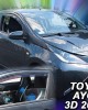 ΑΝΕΜΟΘΡΑΥΣΤΕΣ ΓΙΑ TOYOTA AYGO 3D 2014+   ΖΕΥΓΑΡΙ ΑΥΤΟΚΙΝΗΤΟΥ ΑΠΟ ΕΥΚΑΜΠΤΟ ΦΙΜΕ ΠΛΑΣΤΙΚΟ HEKO - 2 ΤΕΜ.