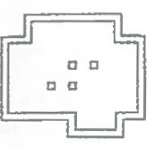 Διακόπτης Παραθύρων FORD TRANSIT V347 / FORD FOCUS μονός 4PIN
