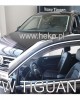 ΑΝΕΜΟΘΡΑΥΣΤΕΣ ΓΙΑ VW TIGUAN II 5D 2015+ / TIGUAN ALLSPACE II 5D 2017+ ΖΕΥΓΑΡΙ ΑΠΟ ΕΥΚΑΜΠΤΟ ΦΙΜΕ ΠΛΑΣΤΙΚΟ HEKO - 2 ΤΕΜ.
