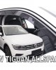 ΑΝΕΜΟΘΡΑΥΣΤΕΣ ΓΙΑ VW TIGUAN II 5D 2015+ / TIGUAN ALLSPACE II 5D 2017+ ΖΕΥΓΑΡΙ ΑΠΟ ΕΥΚΑΜΠΤΟ ΦΙΜΕ ΠΛΑΣΤΙΚΟ HEKO - 2 ΤΕΜ.