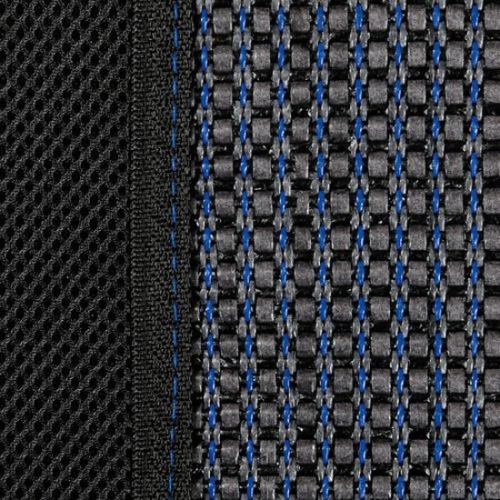 ΠΛΑΤΟΚΑΘΙΣΜΑ ΨΑΘΑ/ ΠΟΛΥΕΣΤΕΡ FRESCO DRIVE( ΦΑΡΔΟΣ 50CM) ΜΑΥΡΟ/ΜΠΛΕ 2ΤΕΜ.