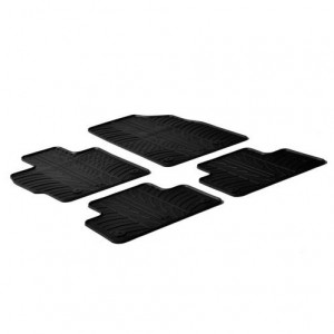 ΠΑΤΑΚΙΑ ΣΕ ΣΚΑΦΗ ΛΑΣΤΙΧΟ ΓΙΑ MAZDA CX-5 06/2017+ SUMISURA ΣΕ ΜΑΥΡΟ ΧΡΩΜΑ ME ΚΟΥΜΠΩΜΑΤΑ LAMPA - 4 ΤΕΜ.