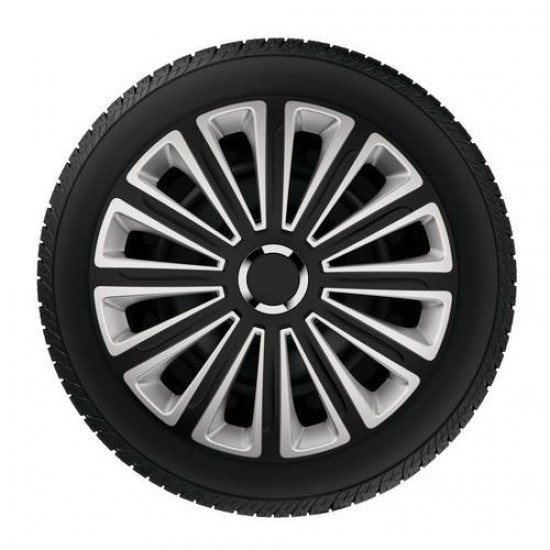 ΤΑΣΙΑ TREND DC RC TECH-ONE ΜΑΥΡΟ/ΑΣΗΜΙ 14'' ΣΕΤ 4 ΤΕΜ.