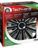 ΤΑΣΙΑ TREND DC RC TECH-ONE ΜΑΥΡΟ/ΑΣΗΜΙ 14'' ΣΕΤ 4 ΤΕΜ.