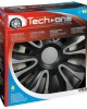 AMC-L3162.3 - ΤΑΣΙΑ AVALONE SILVERΚΑΙBLACK 16 INCH ΑΣΗΜΙ/ΜΑΥΡΟ ΣΕΤ ΤΑΣΙΑ AVALONE SILVERΚΑΙBLACK 16 INCH ΑΣΗΜΙ/ΜΑΥΡΟ ΣΕΤ