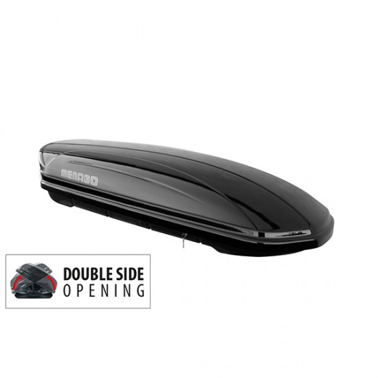 AMC-3540/MB - ΜΠΑΓΚΑΖΙΕΡΑ ΟΡΟΦΗΣ MANIA 460 DUO BLACK (ΜΑΥΡΗ/ΓΥΑΛΙΣΤΕΡΗ) MENABO ΜΠΑΓΚΑΖΙΕΡΑ ΟΡΟΦΗΣ MANIA 460 DUO BLACK (ΜΑΥΡΗ/ΓΥΑΛΙΣΤΕΡΗ) MENABO