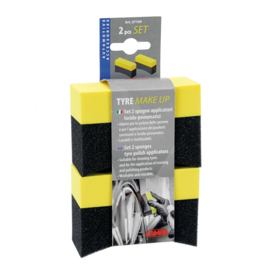 AMC-L3710.9 - ΣΦΟΥΓΓΑΡΙ ΓΥΑΛΙΣΜΑΤΟΣ ΕΛΑΣΤΙΚΩΝ TYRE MAKE-UP 95x65x40mm 2ΤΕΜ. ΣΦΟΥΓΓΑΡΙ ΓΥΑΛΙΣΜΑΤΟΣ ΕΛΑΣΤΙΚΩΝ TYRE MAKE-UP 95x65x40mm 2ΤΕΜ.