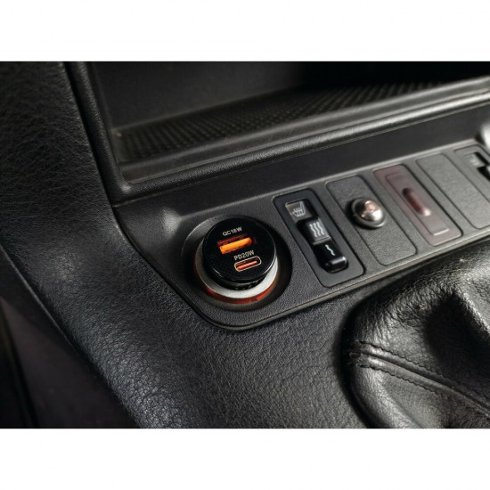 AMC-L3869.2 - ΦΟΡΤΙΣΤΗΣ ΑΝΑΠΤΗΡΑ ΜΕ 2 ΘΥΡΕΣ USB TYPE A+ TYPE C 20W 12/24V 20W ESSENTIAL LINE LAMPA - 1ΤΕΜ. ΦΟΡΤΙΣΤΗΣ ΑΝΑΠΤΗΡΑ ΜΕ 2 ΘΥΡΕΣ USB TYPE A+ TYPE C 20W 12/24V 20W ESSENTIAL LINE LAMPA - 1ΤΕΜ.