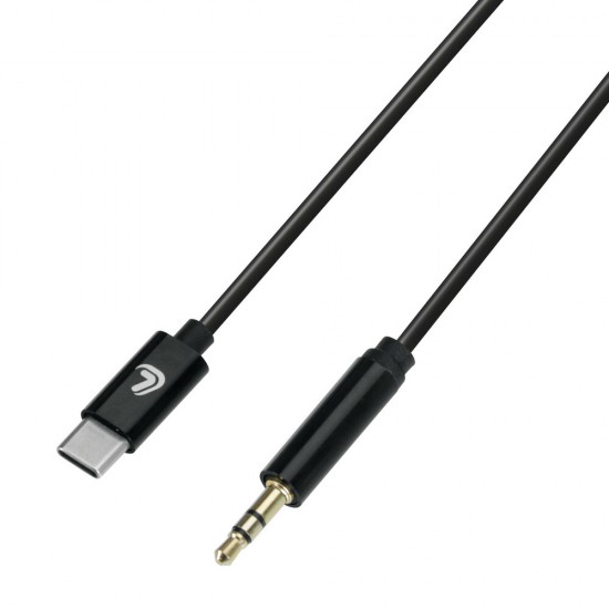 AMC-L3869.4 - ΚΑΛΩΔΙΟ ΣΥΝΔΕΣΗΣ USB TYPE C ΣΕ AUX 100cm ΜΑΥΡΟ SMARTPHONE ESSENTIALS LAMPA - 1 TEM. ΚΑΛΩΔΙΟ ΣΥΝΔΕΣΗΣ USB TYPE C ΣΕ AUX 100cm ΜΑΥΡΟ SMARTPHONE ESSENTIALS LAMPA - 1 TEM.