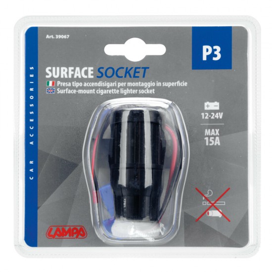 ΠΡΙΖΑ ΑΝΑΠΤΗΡΑ ΜΕ ΒΑΣΗ ΚΑΙ ΚΛΙΠΣ  12/24V