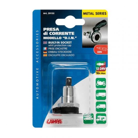 AMC-L3913.2 - ΠΡΙΖΑ ΑΝΑΠΤΗΡΑ DIN ΑΛΟΥΜΙΝΙΟΥ ΜΕ ΚΑΠΑΚΙ 12/24V (ΑΡΣΕΝΙΚΟ: 3902.7) ΠΡΙΖΑ ΑΝΑΠΤΗΡΑ DIN ΑΛΟΥΜΙΝΙΟΥ ΜΕ ΚΑΠΑΚΙ 12/24V (ΑΡΣΕΝΙΚΟ: 3902.7)