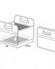 AMC-L4010.3 - ORGANIZER ΠΟΡΤ-ΜΠΑΓΚΑΖ ΑΝΟΙΧΤΟ SHOPΚΑΙSTORE (M) 32x27cm ORGANIZER ΠΟΡΤ-ΜΠΑΓΚΑΖ ΑΝΟΙΧΤΟ SHOPΚΑΙSTORE (M) 32x27cm