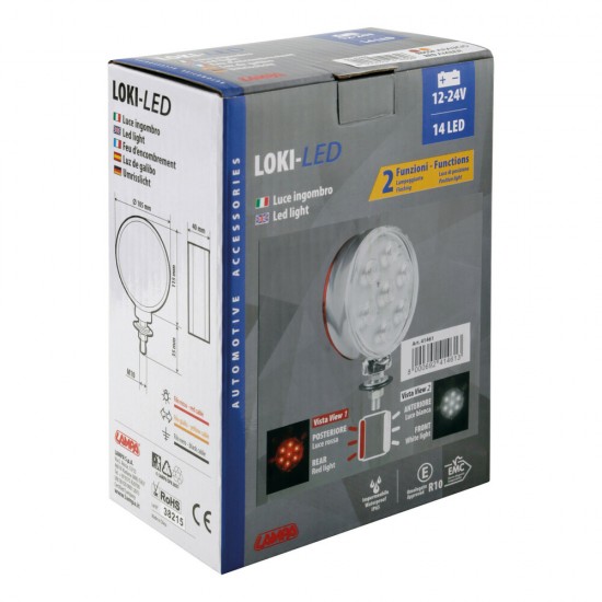 AMC-L4146.1 - ΦΩΣ ΘΕΣΕΩΣ / ΒΟΗΘΗΤΙΚΟ ΦΩΣ ΦΟΡΤΗΓΟΥ 24V 14LED ΚΟΚΚΙΝΟ/ΛΕΥΚΟ 2ΧΡΗΣΕΩΝ LOKI-LED 105x115mm 1ΤΕΜ. ΦΩΣ ΘΕΣΕΩΣ / ΒΟΗΘΗΤΙΚΟ ΦΩΣ ΦΟΡΤΗΓΟΥ 24V 14LED ΚΟΚΚΙΝΟ/ΛΕΥΚΟ 2ΧΡΗΣΕΩΝ LOKI-LED 105x115mm 1ΤΕΜ.