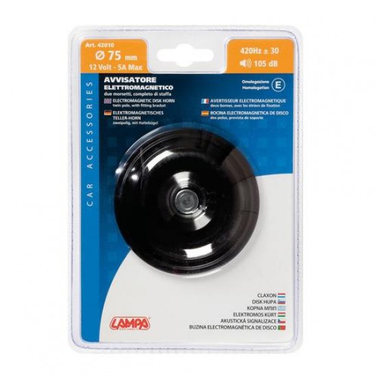 AMC-4201.0-LM - Κορνα Μοτο ? 75mm 12V - 5A - 420Hz 105dB Κορνα Μοτο ? 75mm 12V - 5A - 420Hz 105dB