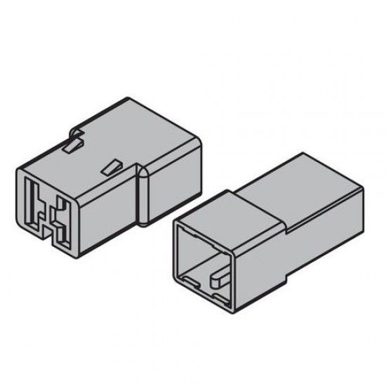 AMC-4505.9-LM - Περίβλημα 2 Θέσεων για Ασφάλειες 6,3x0.8mm (10τεμ) Περίβλημα 2 Θέσεων για Ασφάλειες 6,3x0.8mm (10τεμ)