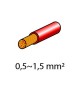 AMC-4506.1-LM - ΦΙΣΑΚΙΑ (ΘΗΛΥΚΑ - ΚΟΚΚΙΝΑ - 6.3 Χ 0.8mm) - 10 ΤΕΜ. ΦΙΣΑΚΙΑ (ΘΗΛΥΚΑ - ΚΟΚΚΙΝΑ - 6.3 Χ 0.8mm) - 10 ΤΕΜ.