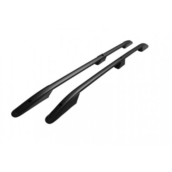 ΜΠΑΡΕΣ ΟΡΟΦΗΣ ΓΙΑ  OPEL COMBO / PEUGEOT PARTNER / RIFTER 2019+ ΠΑΡΑΛΛΗΛΕΣ ΑΛΟΥΜΙΝΙΟΥ L2 ΜΑΥΡΕΣ ΟMTEC - 2 TEM.