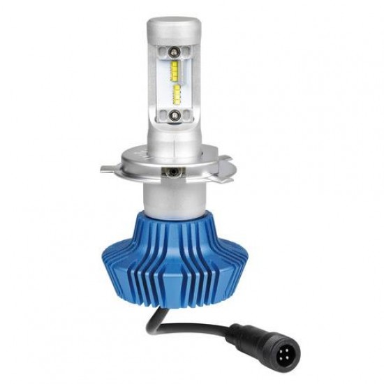 AMC-L5784.2 - H4 10-30V 6.500K 4.000lm 25W P43t HALO LED 16LED ZES CHIPS 1ΤΕΜ. H4 10-30V 6.500K 4.000lm 25W P43t HALO LED 16LED ZES CHIPS 1ΤΕΜ.