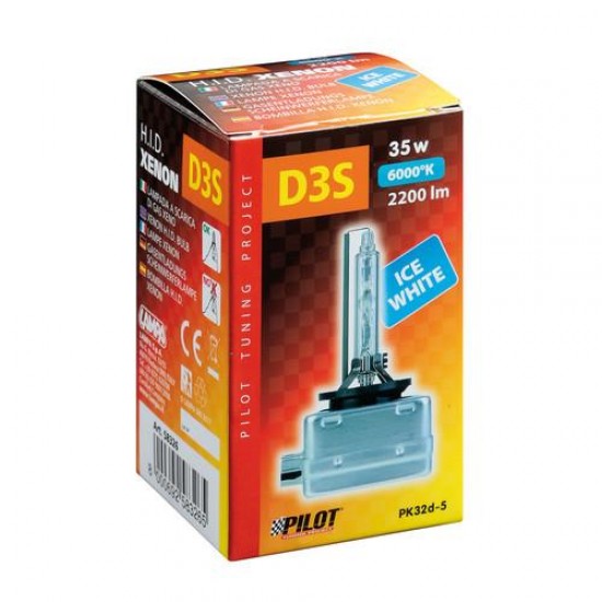 AMC-L5832.6 - D3S 35W 12/24V 6.000K ICE-WHITE 1ΤΕΜ. ΣΕ ΚΟΥΤΙ D3S 35W 12/24V 6.000K ICE-WHITE 1ΤΕΜ. ΣΕ ΚΟΥΤΙ