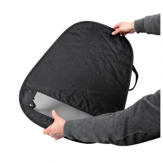 ΔΙΑΧΩΡΙΣΤΙΚΟ  ΚΑΜΠΙΝΑΣ ΑΥΤΟΚΙΝΗΤΟΥ (ΠΡΟΣΤΑΤΕΥΤΙΚΟΣ ΦΡΑΓΜΟΣ) ΓΙΑ ΣΚΥΛΟΥΣ PET-4 (50 X 66 cm)