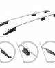 ΜΠΑΡΕΣ ΟΡΟΦΗΣ ΓΙΑ MERCEDES CITAN ELEGANCE W415 2013+ ΚΟΝΤΟ / RENAULT KANGOO 2008-2021 ΠΑΡΑΛΛΗΛΕΣ ΑΛΟΥΜΙΝΙΟΥ ΑΣΗΜΙ