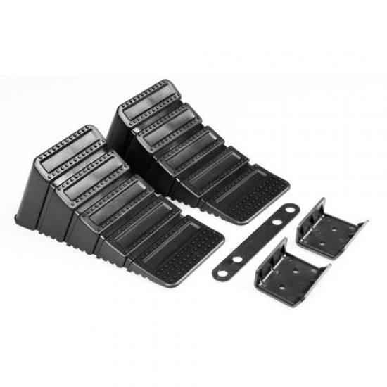 AMC-L6211.0 - ΤΑΚΟΙ ΤΡΟΧΩΝ ΜΑΥΡΟΙ 1000kg MAX 2ΤΕΜ. ΤΑΚΟΙ ΤΡΟΧΩΝ ΜΑΥΡΟΙ 1000kg MAX 2ΤΕΜ.