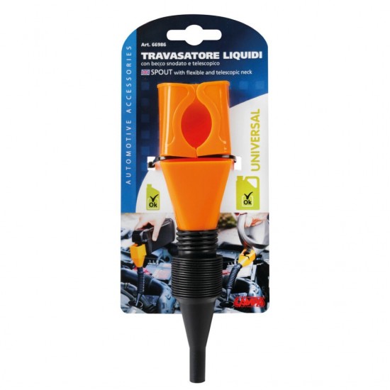 AMC-L6698.6 - ΣΤΟΜΙΟ ΕΛΑΣΤΙΚΟ ΜΕ ΣΠΙΡΑΛ ΤΗΛΕΣΚΟΠΙΚΟ 9-18cm ΓΙΑ ΜΠΟΥΚΑΛΙΑ ΛΑΔΙΟΥ ΔΙΑΜΕΤΡΟΥ 20-45mm ΣΤΟΜΙΟ ΕΛΑΣΤΙΚΟ ΜΕ ΣΠΙΡΑΛ ΤΗΛΕΣΚΟΠΙΚΟ 9-18cm ΓΙΑ ΜΠΟΥΚΑΛΙΑ ΛΑΔΙΟΥ ΔΙΑΜΕΤΡΟΥ 20-45mm