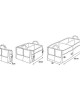 AMC-L6996.1 - ORGANIZER ΠΟΡΤ ΜΠΑΓΚΑΖ DELUXE (L) 55 Χ 38 cm ORGANIZER ΠΟΡΤ ΜΠΑΓΚΑΖ DELUXE (L) 55 Χ 38 cm