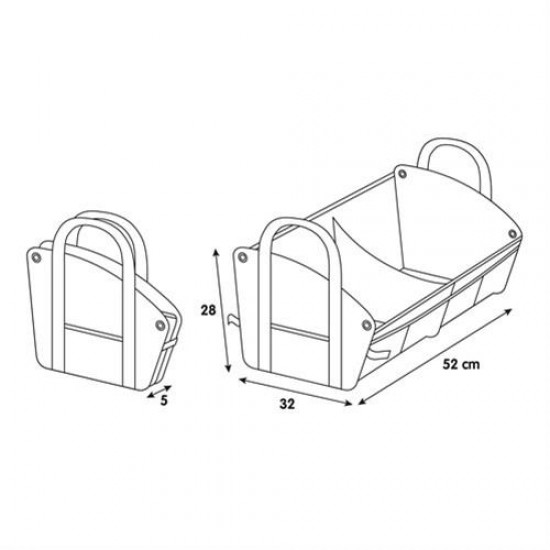 AMC-L6996.2 - ORGANIZER ΠΟΡΤ ΜΠΑΓΚΑΖ DELUXE (M) 52 Χ 32 cm ORGANIZER ΠΟΡΤ ΜΠΑΓΚΑΖ DELUXE (M) 52 Χ 32 cm