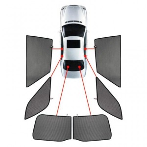 ΚΟΥΡΤΙΝΑΚΙΑ ΜΑΡΚΕ CAR SHADES ΓΙΑ AUDI Q4 E-TRON 5D 2022+? - 6 ΤΕΜ.