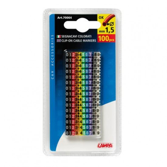 AMC-L7006.4 - ΚΛΙΠ PIN ΑΡΙΘΜΙΣΗΣ ΚΑΛΩΔΙΩΝ 4mm ΑΠΟ 0 ΕΩΣ 9 100ΤΕΜ. ΚΛΙΠ PIN ΑΡΙΘΜΙΣΗΣ ΚΑΛΩΔΙΩΝ 4mm ΑΠΟ 0 ΕΩΣ 9 100ΤΕΜ.