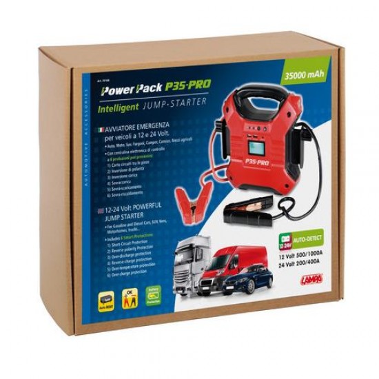 AMC-L7016.8 - ΣΤΑΡΤΕΡ ΕΚΚΙΝΗΤΗΣ 12V 600A / 24V 300A 35Ah POWER PACK P35-PRO AC/DC ΣΤΑΡΤΕΡ ΕΚΚΙΝΗΤΗΣ 12V 600A / 24V 300A 35Ah POWER PACK P35-PRO AC/DC