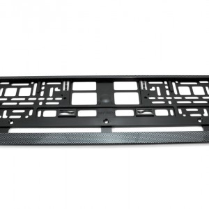 CARBON ΠΛΑΙΣΙΟ ΠΙΣΩ ΠΙΝΑΚΙΔΑΣ ΚΥΚΛΟΦΟΡΙΑΣ (52 Χ 12,5 cm) AMiO - 1 ΤΕΜ.