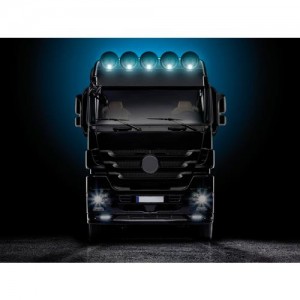 ΠΡΟΒΟΛΕΑΣ NEPTUNE 9'' 12/24V-H7 ΚΑΡΦΙ ΜΕ T10 W5W ΘΕΣΕΩΣ ΣΤΡΟΓΓΥΛΟΣ 220mm 1ΤΕΜ.