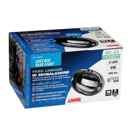 AMC-L7227.8 - ΠΡΟΒΟΛΕΑΣ ΟΡΙΟΘΕΤΗΣΗΣ ΟΓΚΟΥ ΓΙΑ ΠΕΡΟΝΟΦΟΡΟ ΑΝΥΨΩΤΙΚΟ ΟΧΗΜΑ (ΚΛΑΡΚ) WL-23 3LED 9W 300lm 10-80V (100x87x61mm) ΦΩΣ ΚΑΡΦΙ ΜΠΛΕ 1ΤΕΜ. ΠΡΟΒΟΛΕΑΣ ΟΡΙΟΘΕΤΗΣΗΣ ΟΓΚΟΥ ΓΙΑ ΠΕΡΟΝΟΦΟΡΟ ΑΝΥΨΩΤΙΚΟ ΟΧΗΜΑ (ΚΛΑΡΚ) WL-23 3LED 9W 300lm 10-80V (100x87x61mm) ΦΩΣ ΚΑΡΦΙ ΜΠΛΕ 1ΤΕΜ.