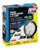 ΠΡΟΒΟΛΕΑΣ ΕΡΓΑΣΙΑΣ ΣΤΡΟΓΓΥΛΟΣ  WL-16 - 6 LED 18W 10-30V (137x116x42 mm) BASIC LINE - 1 ΤΕΜ.