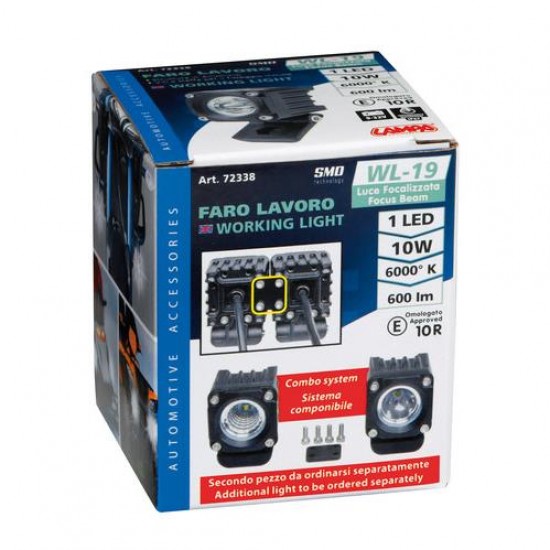 AMC-L7233.8 - ΠΡΟΒΟΛΕΑΣ ΤΕΤΡΑΓΩΝΟΣ WL-19 1LED 10W 600lm 9-32V 36x49x42mm ΦΩΣ ΚΑΡΦΙ 1 ΤΕΜ. ΠΡΟΒΟΛΕΑΣ ΤΕΤΡΑΓΩΝΟΣ WL-19 1LED 10W 600lm 9-32V 36x49x42mm ΦΩΣ ΚΑΡΦΙ 1 ΤΕΜ.