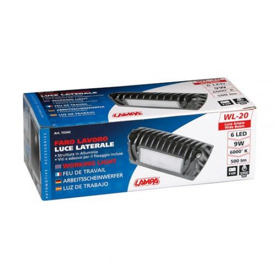 AMC-L7234.2 - ΠΡΟΒΟΛΕΑΣ ΒΟΗΘΗΤΙΚΟΣ ΛΟΞΟΣ ΜΕ ΒΑΣΗ ΓΙΑ ΤΡΟΧΟΣΠΙΤΟ WL-20 6LED 9W 500lm 9-32V (117x56x35mm) ΦΩΣ ΔΙΑΘΛΑΣΗΣ 1 ΤΕΜ. ΠΡΟΒΟΛΕΑΣ ΒΟΗΘΗΤΙΚΟΣ ΛΟΞΟΣ ΜΕ ΒΑΣΗ ΓΙΑ ΤΡΟΧΟΣΠΙΤΟ WL-20 6LED 9W 500lm 9-32V (117x56x35mm) ΦΩΣ ΔΙΑΘΛΑΣΗΣ 1 ΤΕΜ.