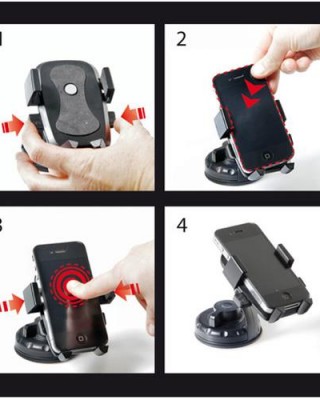 ΒΑΣΗ ΣΤΗΡΙΞΗΣ ΚΙΝΗΤΟΥ ΜΕ ΒΕΝΤΟΥΖΑ EASY-LOCK