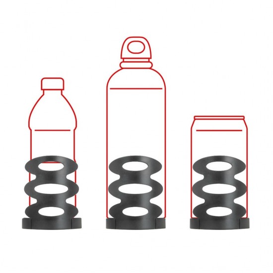 ΠΟΤΗΡΟΘΗΚΗ ΜΟΤΟΣΙΚΛΕΤΑΣ-ΠΟΔΗΛΑΤΟΥ DRINK-HOLDER 55>70mm 360 ΜΟΙΡΩΝ ΓΙΑ ΔΙΑΜΕΤΡΟ ΤΙΜΟΝΙΟΥ 20>24mm