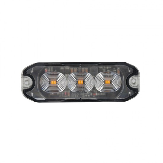 AMC-L7298.9 - ΣΤΡΟΜΠΟ ΠΟΡΤΟΚΑΛΙ 12/24V 3 LED 4 ΧΡΗΣΕΩΝ ΑΔΙΑΒΡΟΧΟ IP67 (ΠΑΧΟΣ: 7mm) 88x30mm LAMPA - 1 TEM. ΣΤΡΟΜΠΟ ΠΟΡΤΟΚΑΛΙ 12/24V 3 LED 4 ΧΡΗΣΕΩΝ ΑΔΙΑΒΡΟΧΟ IP67 (ΠΑΧΟΣ: 7mm) 88x30mm LAMPA - 1 TEM.