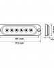 AMC-L7299.5 - ΣΤΡΟΜΠΟ ΠΟΡΤΟΚΑΛΙ LS1 12/24V ΜΕ 6 LED 19 ΧΡΗΣΕΩΝ ΑΔΙΑΒΡΟΧΟ 113x28mm 1ΤΕΜ. ΣΤΡΟΜΠΟ ΠΟΡΤΟΚΑΛΙ LS1 12/24V ΜΕ 6 LED 19 ΧΡΗΣΕΩΝ ΑΔΙΑΒΡΟΧΟ 113x28mm 1ΤΕΜ.