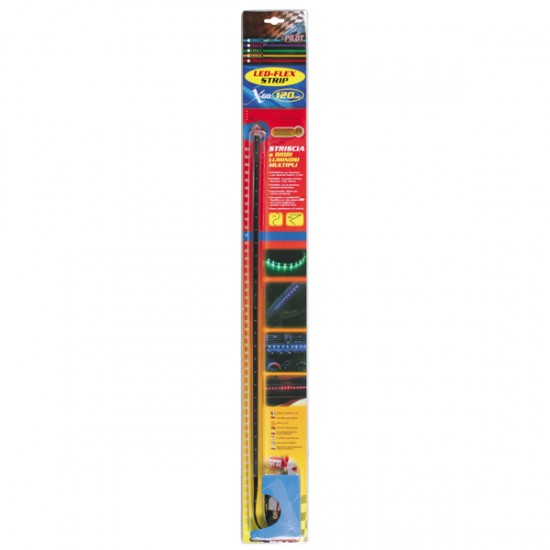 AMC-L7359.8 - ΤΑΙΝΙΑ ΜΕ 60 LED ΕΥΚΑΜΠΤΗ FLEX STRIP 120 CM 12V ΠΟΡΤΟΚΑΛΙ 1ΤΕΜ ΤΑΙΝΙΑ ΜΕ 60 LED ΕΥΚΑΜΠΤΗ FLEX STRIP 120 CM 12V ΠΟΡΤΟΚΑΛΙ 1ΤΕΜ