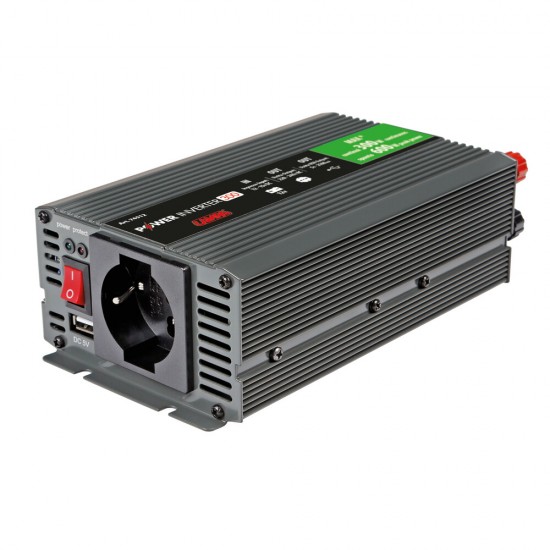 AMC-L7451.2 - POWER INVERTER 300 ΜΕΤΑΤΡΟΠΕΑΣ 12V > 220V MAX POWER 300W - PEAK POWER 600W POWER INVERTER 300 ΜΕΤΑΤΡΟΠΕΑΣ 12V > 220V MAX POWER 300W - PEAK POWER 600W