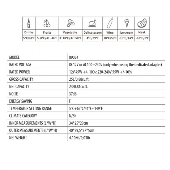 AMC-L8905.4 - ΨΥΓΕΙΟ ΑΥΤΟΚΙΝΗΤΟΥ 12V/220V 25LT ΘΕΡΜΟΗΛΕΚΤΡΙΚΟ (ΖΕΣΤΟ /ΚΡΥΟ) 40x37,5cm ΓΚΡΙ/ΛΕΥΚΟ FT-25 LAMPA - 1 TEM. ΨΥΓΕΙΟ ΑΥΤΟΚΙΝΗΤΟΥ 12V/220V 25LT ΘΕΡΜΟΗΛΕΚΤΡΙΚΟ (ΖΕΣΤΟ /ΚΡΥΟ) 40x37,5cm ΓΚΡΙ/ΛΕΥΚΟ FT-25 LAMPA - 1 TEM.
