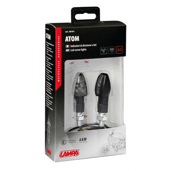 AMC-9010.1-LM - ΦΛΑΣ ΜΟΤΟ ATOM / LED 12V-21W ΦΛΑΣ ΜΟΤΟ ATOM / LED 12V-21W