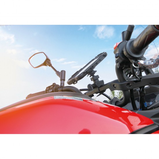 AMC-9043.7-LM - Βάση Στήριξης Κινητού Belt της σειράς Optiline για Τιμόνι Μηχανής ή Ποδηλάτου με διάμετρο από 15 mm έως 40 mm, ρυθμιζόμενο ιμάντα δέσης (λουρί) με πεταλούδα και σύστημα Duolock, συμβατή με Θήκες ή Αντάπτορες Κινητού Optiline Βάση Στήριξης Κινητού Belt της σειράς Optiline για Τιμόνι Μηχανής ή Ποδηλάτου με διάμετρο από 15 mm έως 40 mm, ρυθμιζόμενο ιμάντα δέσης (λουρί) με πεταλούδα και σύστημα Duolock, συμβατή με Θήκες ή Αντάπτορες Κινητού Optiline