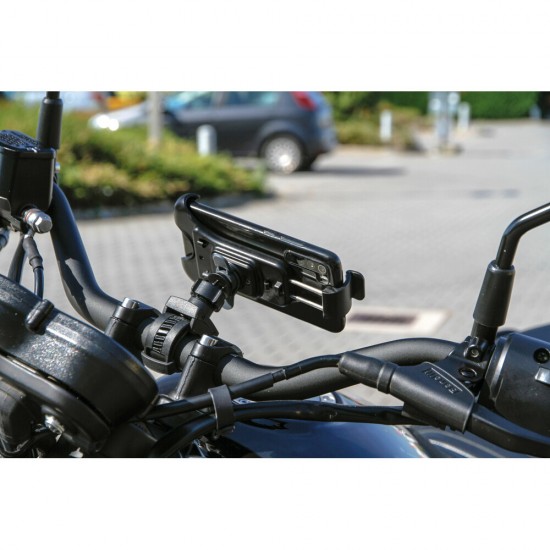 AMC-9043.7-LM - Βάση Στήριξης Κινητού Belt της σειράς Optiline για Τιμόνι Μηχανής ή Ποδηλάτου με διάμετρο από 15 mm έως 40 mm, ρυθμιζόμενο ιμάντα δέσης (λουρί) με πεταλούδα και σύστημα Duolock, συμβατή με Θήκες ή Αντάπτορες Κινητού Optiline Βάση Στήριξης Κινητού Belt της σειράς Optiline για Τιμόνι Μηχανής ή Ποδηλάτου με διάμετρο από 15 mm έως 40 mm, ρυθμιζόμενο ιμάντα δέσης (λουρί) με πεταλούδα και σύστημα Duolock, συμβατή με Θήκες ή Αντάπτορες Κινητού Optiline